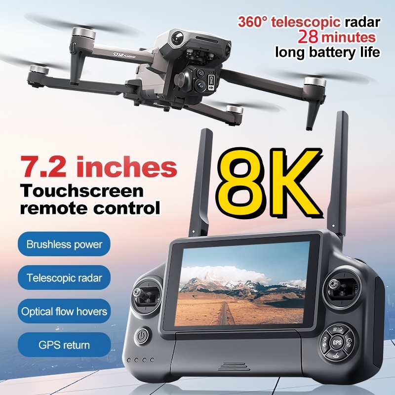 8K 3 Axis Gimbal Brushless 7.2 - Drone Camera With Gimbal recensie en prijs