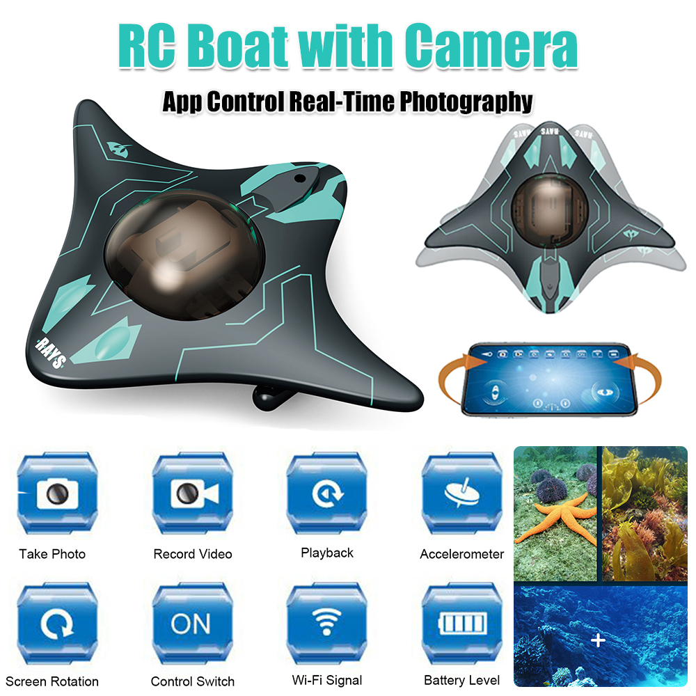 RC Boat with Camera App Contro - Drone Camera Waterproof recensie en prijs