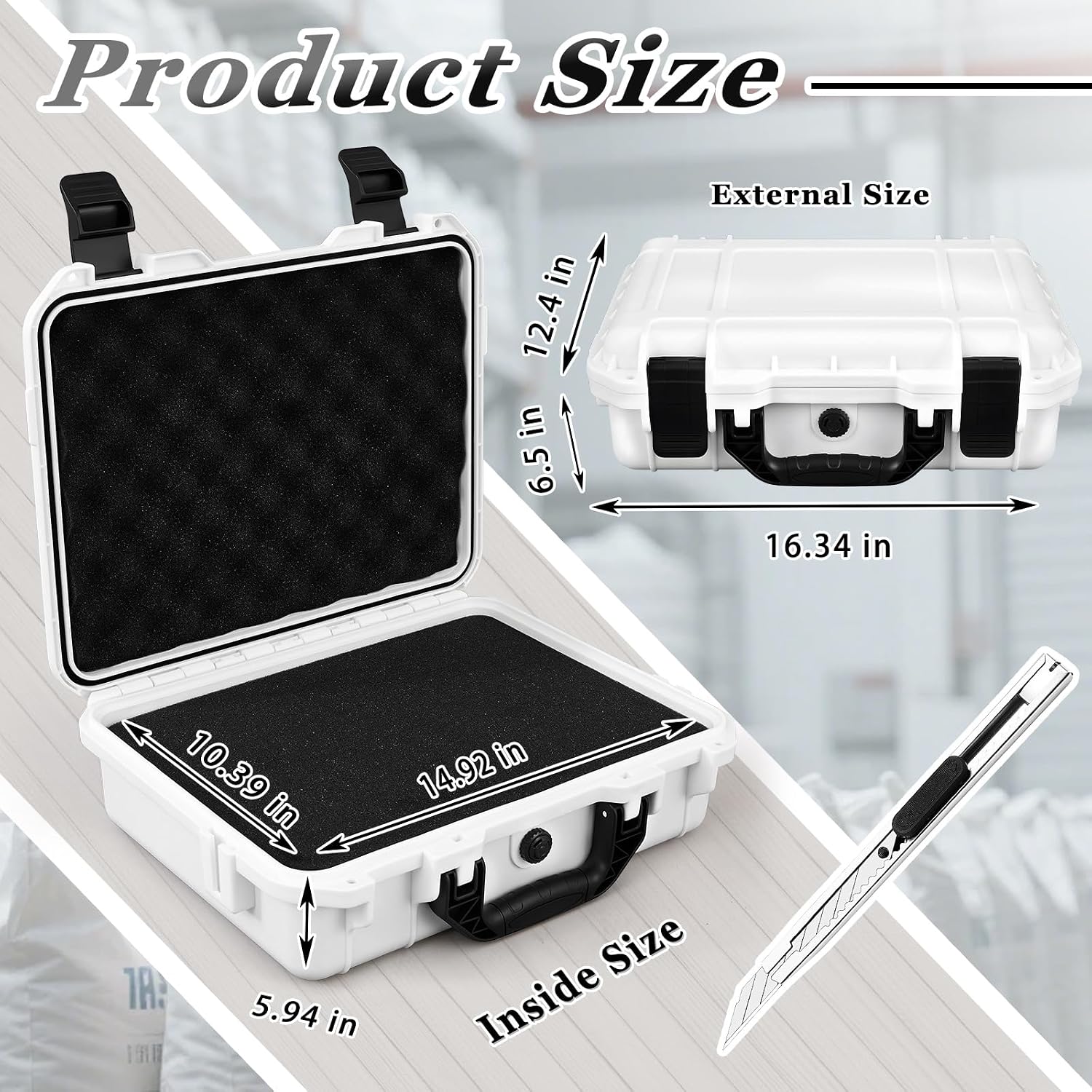 Waterproof Hard Case with DIY  - Drone Camera Waterproof recensie en prijs