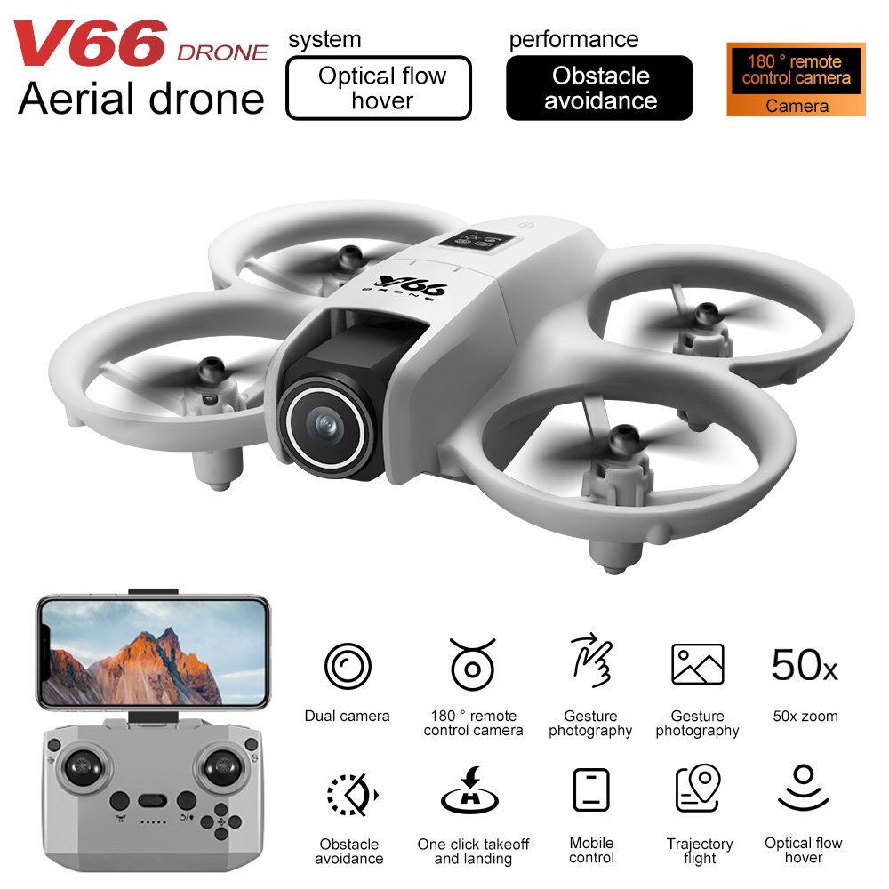 New V66 Mini Drone HD Camera 4 - Drone Camera 4K recensie en prijs
