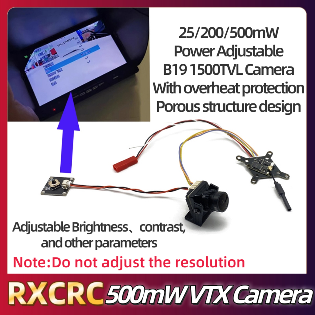 RXCRC FPV 5.8G Module 48CH 500 - Drone Camera Lens recensie en prijs