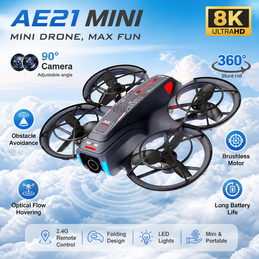 Introduction Drone GPS 8K Prof - Drone Camera With Gimbal recensie en prijs