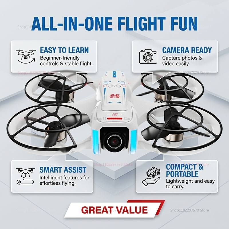 Introduction Drone GPS 8K Prof - Drone Camera With Gimbal recensie en prijs