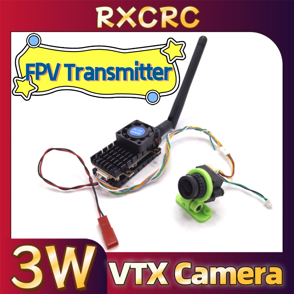 RXCRC 5.8G 3W Video VTX transm - Drone Camera Lens recensie en prijs