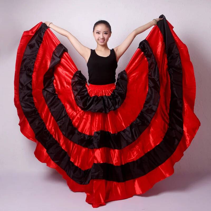 Skirt Gypsy Woman Spanish Flam - Drone Camera Stabilized recensie en prijs