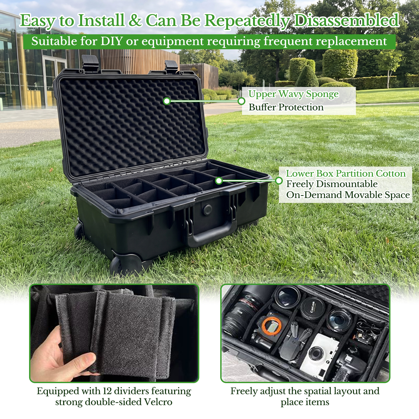 Camera Large Protective Hard C - Drone Camera Waterproof recensie en prijs