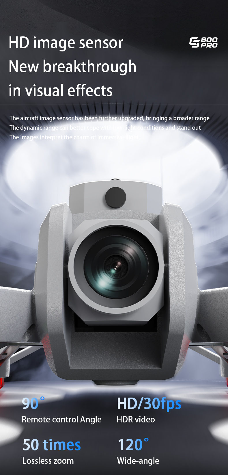 Professional ES800Pro Mini Dro - Drone Camera Vlog recensie en prijs