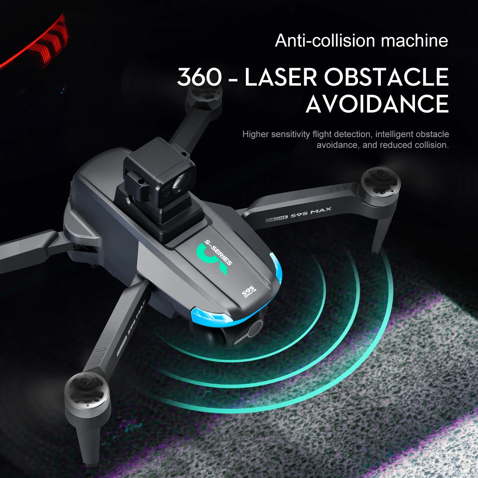 NEW S9S MAX MINI Drone 4K 2-Ax - Drone Camera With Gimbal recensie en prijs
