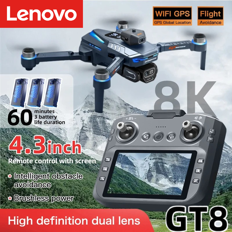 Lenovo GT8 Drone 8K Profession - Drone Camera Thermal recensie en prijs