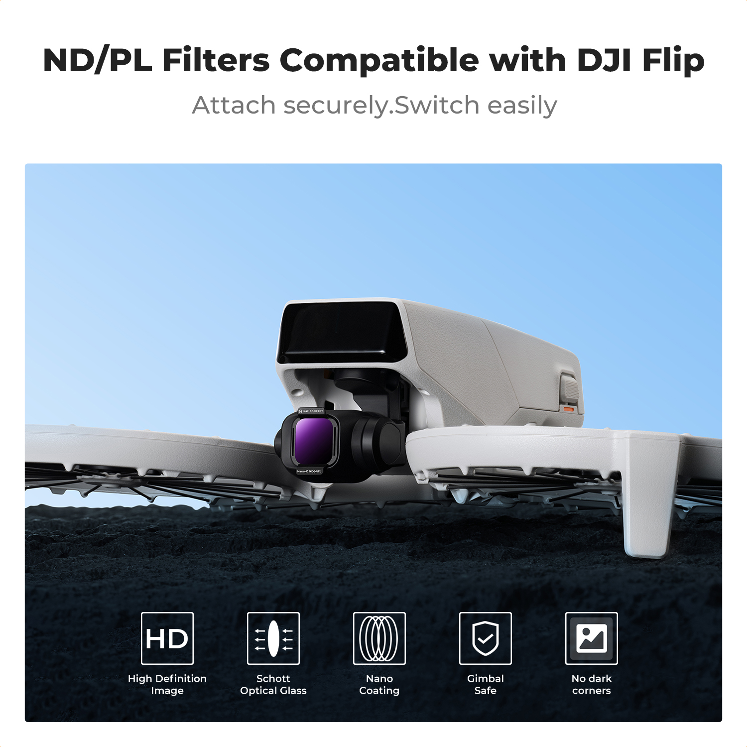 K&F Concept ND/PL Filter Set f - Drone Camera Filter recensie en prijs