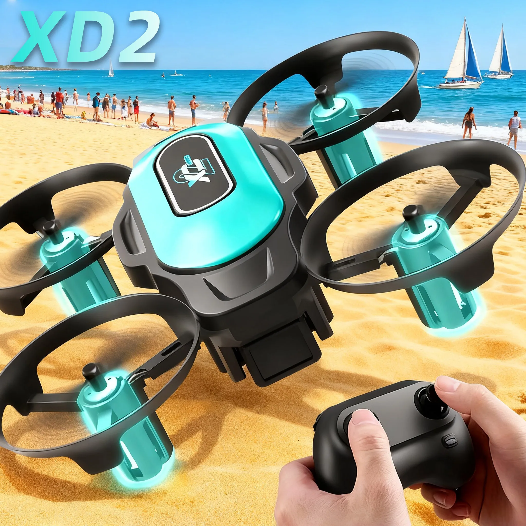 XD2 Mini Drone, 360° Stunt Fli - Drone Camera 4K recensie en prijs
