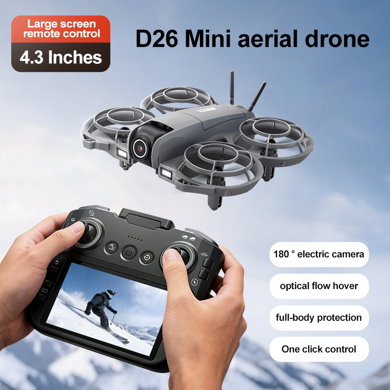 D26 Drone 4K Aerial HD 180° Ca - Drone Camera With Gimbal recensie en prijs