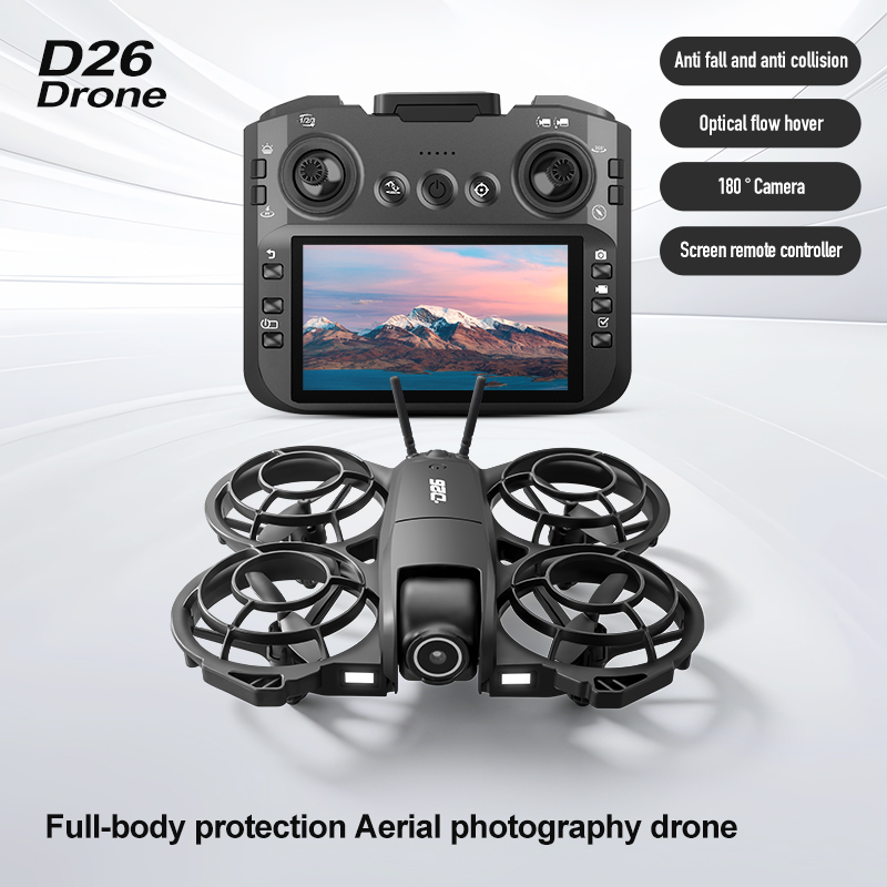 D26 Drone 4K Aerial HD 180° Ca - Drone Camera With Gimbal recensie en prijs