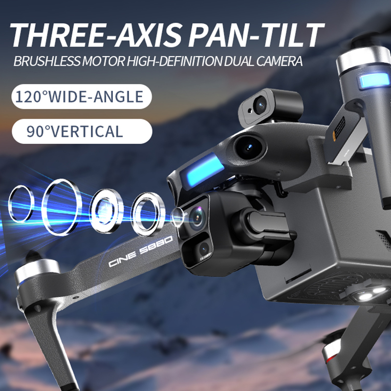 2026 New 8K Dual Camera Drone  - Drone Camera Lens recensie en prijs