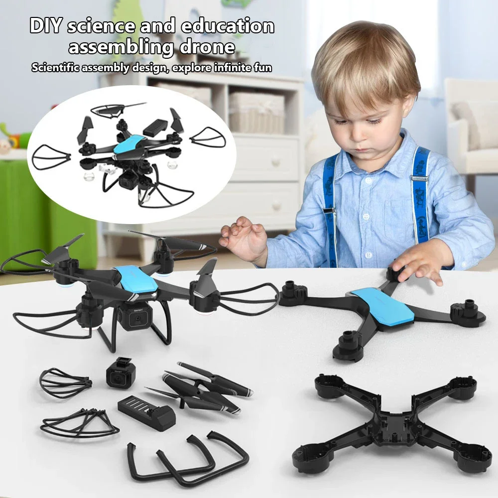 JJRC H108 DIY Teaching Assembl - Drone Camera 4K recensie en prijs