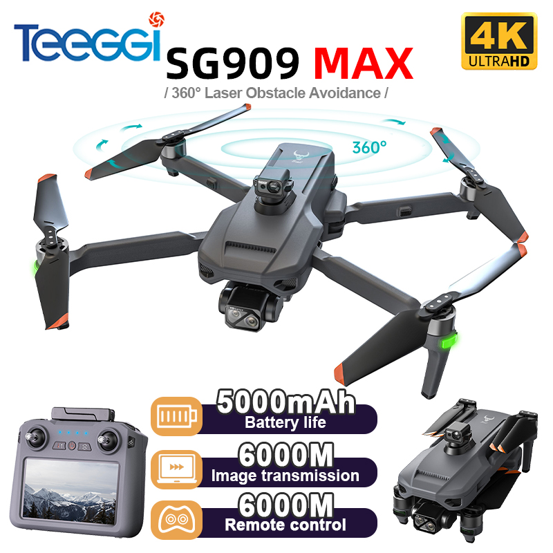 Teeggi SG909 MAX GPS Drone Wit - Drone Camera With Gimbal recensie en prijs