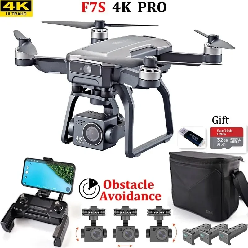 SJRC F7s 4K PRO Drone 4K obsca - Drone Camera Lens recensie en prijs