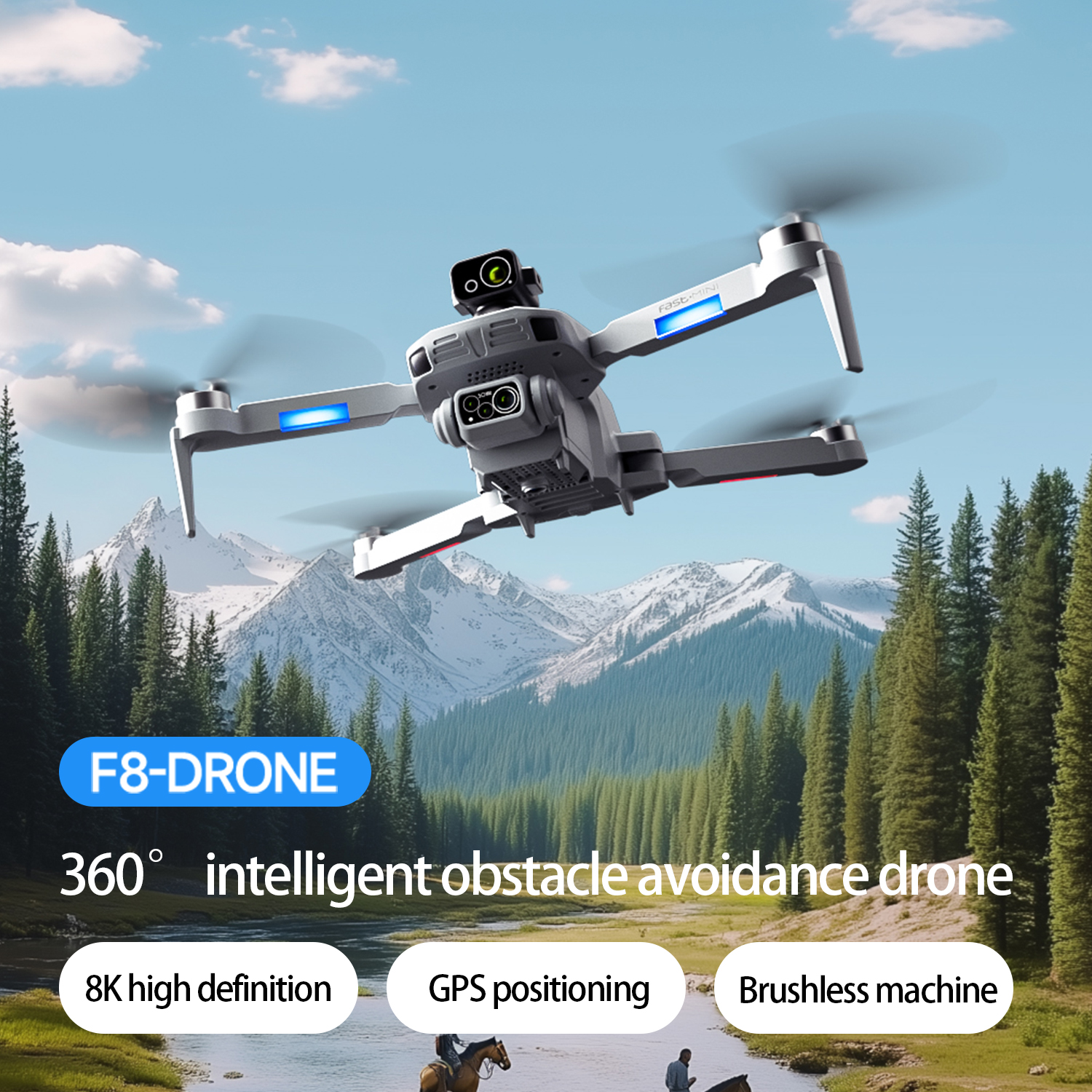 F8 MAX GPS Drone Professional  - Drone Camera Professional recensie en prijs