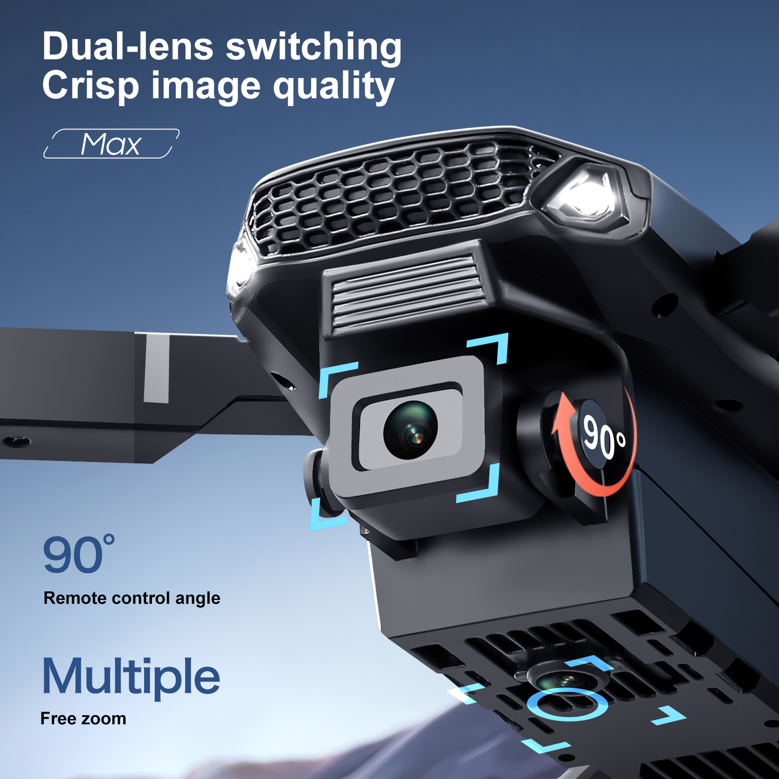2025 New E88 E99 Upgraded Dron - Drone Camera Lens recensie en prijs