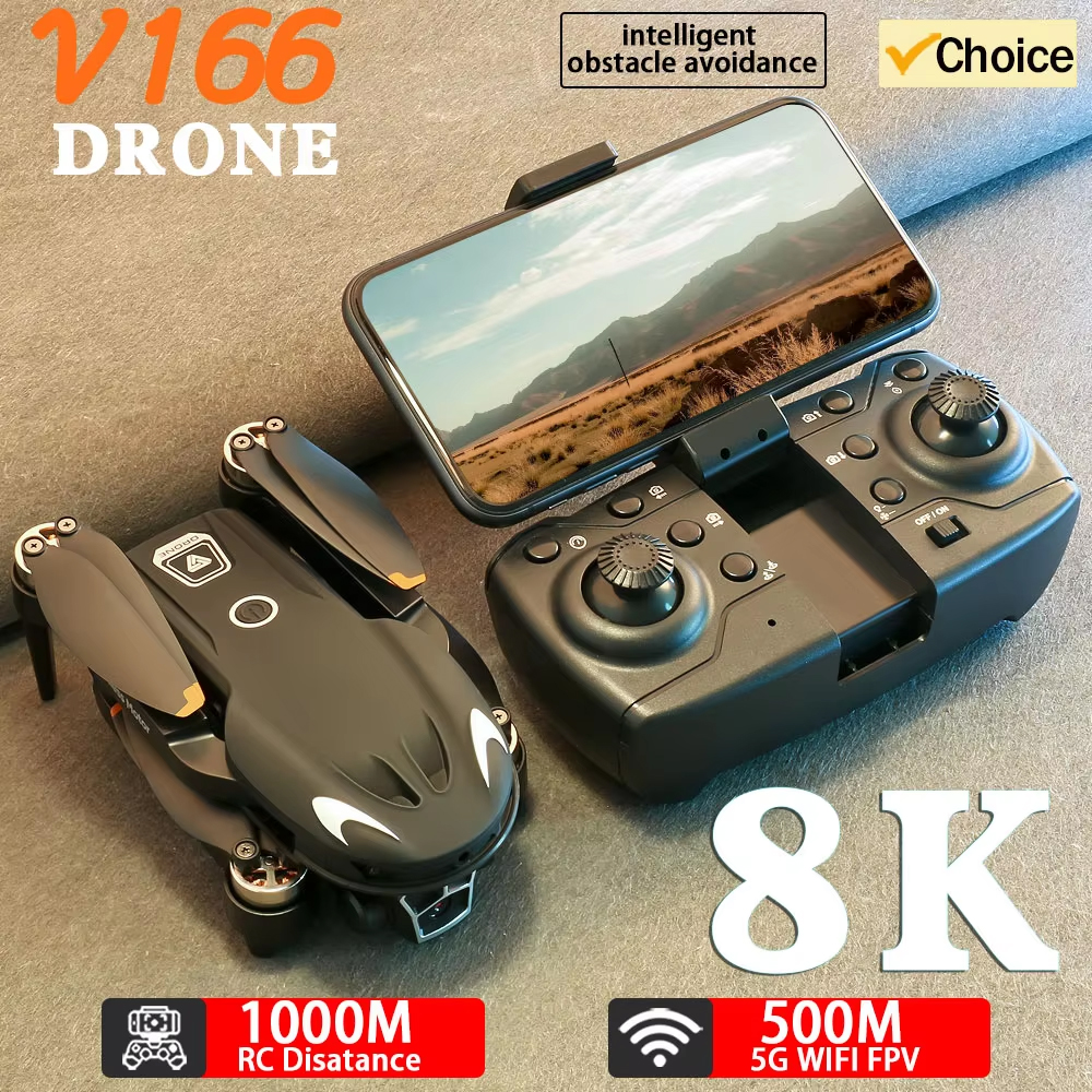 V166 8K Mini Drone FPV Wide An - Drone Camera Wide Angle recensie en prijs