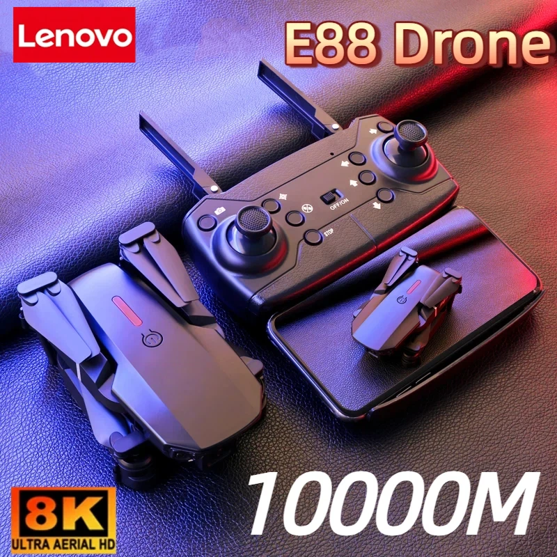 Lenovo New E88 Pro WIFI FPV Dr - Drone Camera Wide Angle recensie en prijs