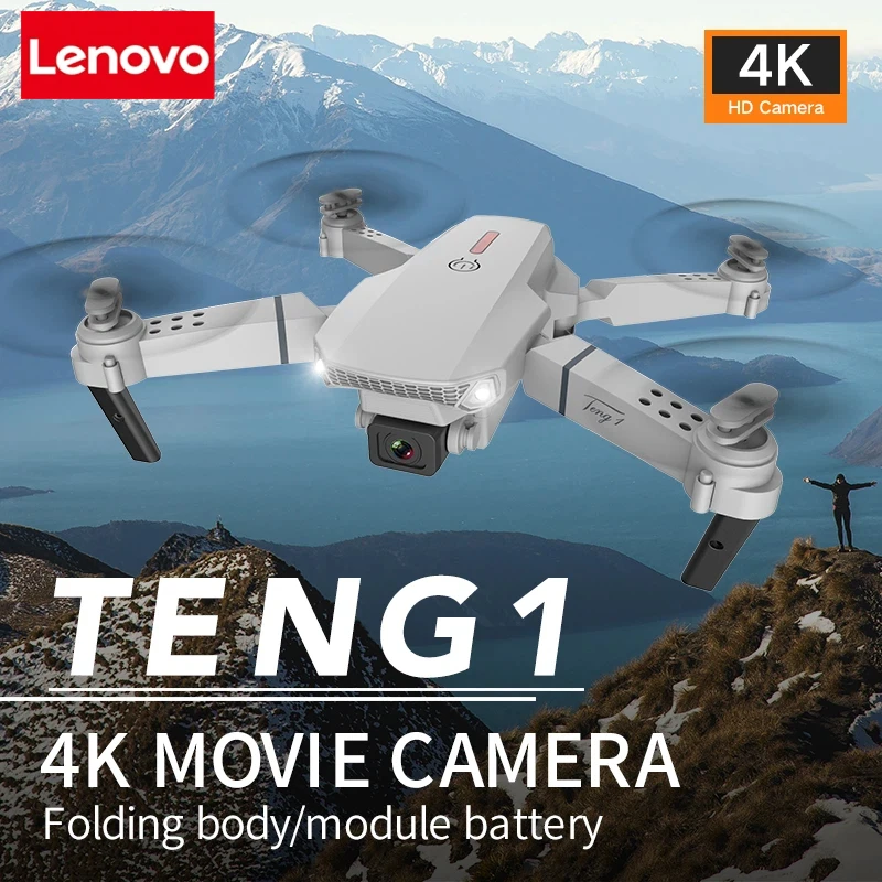 Lenovo New E88 Pro WIFI FPV Dr - Drone Camera Wide Angle recensie en prijs