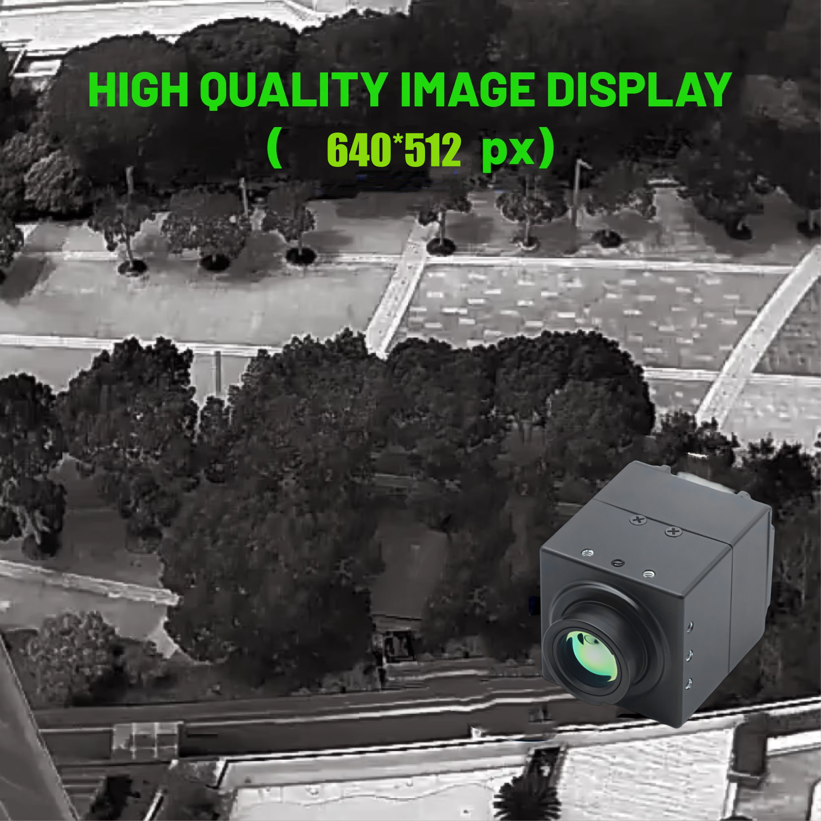 Uncooled 640x512 50Hz Radiomet - Drone Camera Thermal recensie en prijs