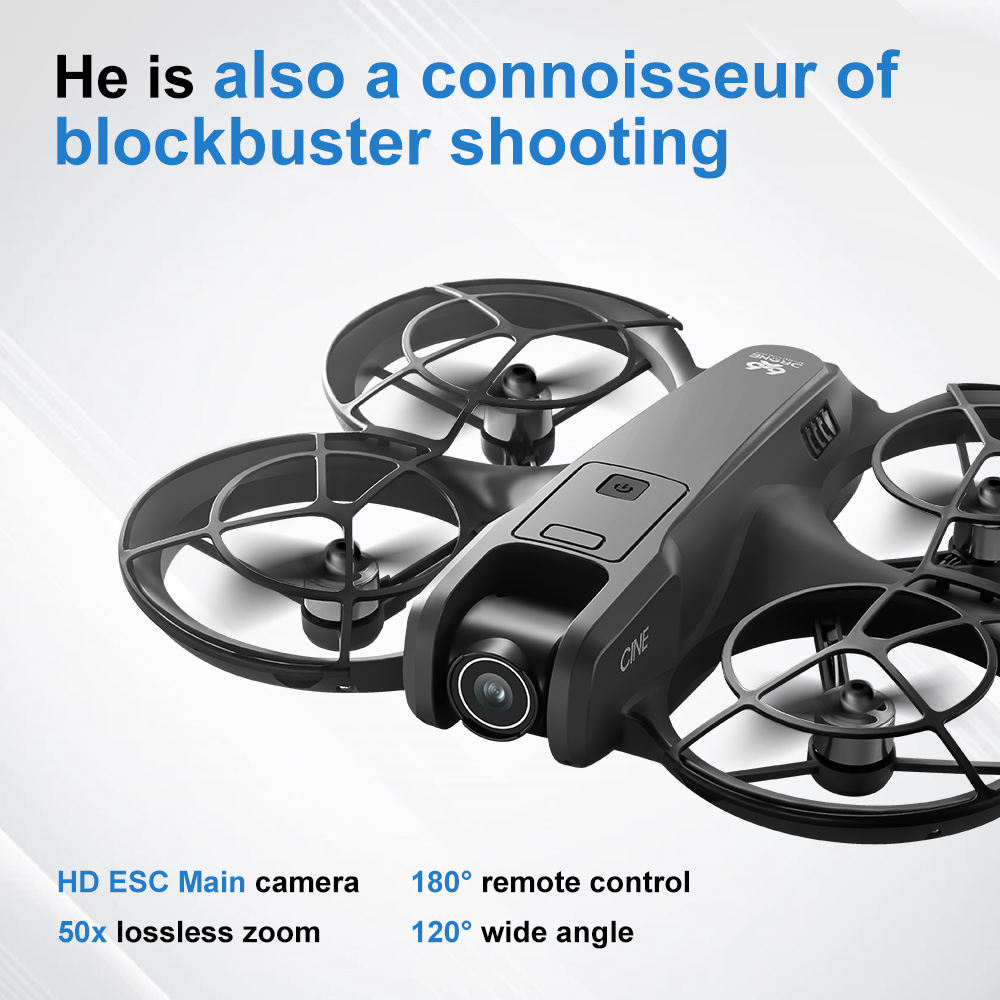 V666 Foldable Mini Drone 4K Du - Drone Camera Lens recensie en prijs