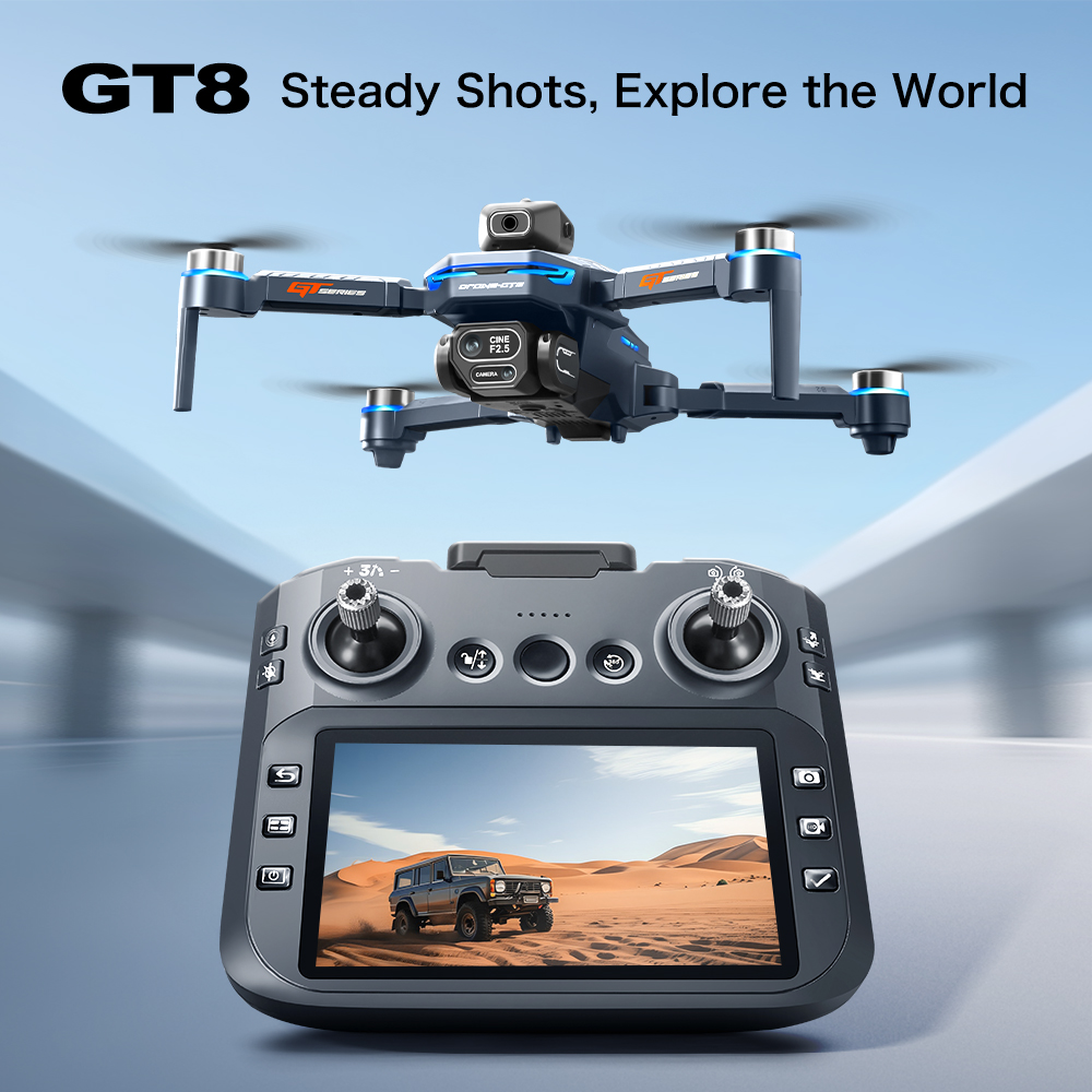 GT8 Obstacle Avoidance Aerial  - Drone Camera 4K recensie en prijs