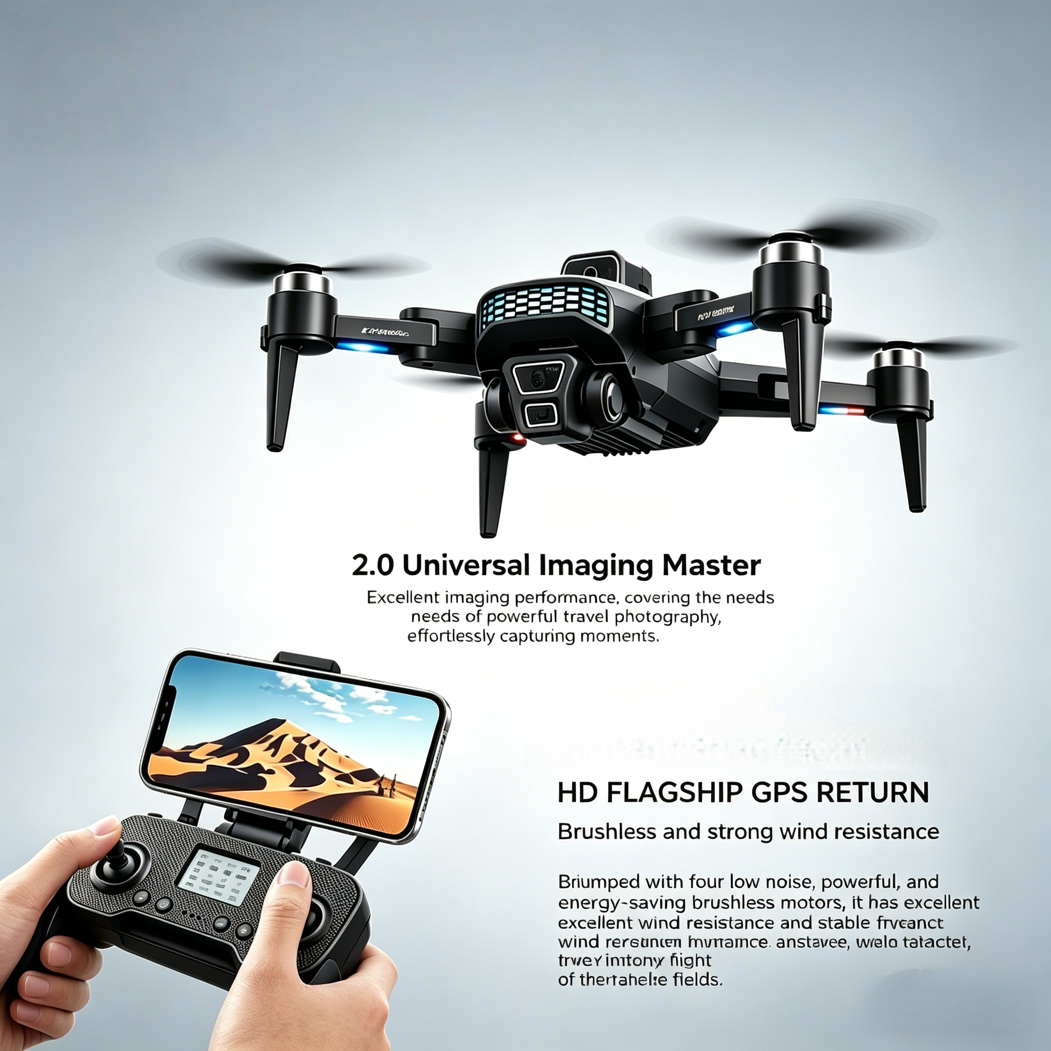 Lenovo XT505 8K GPS Profession - Drone Camera Wide Angle recensie en prijs