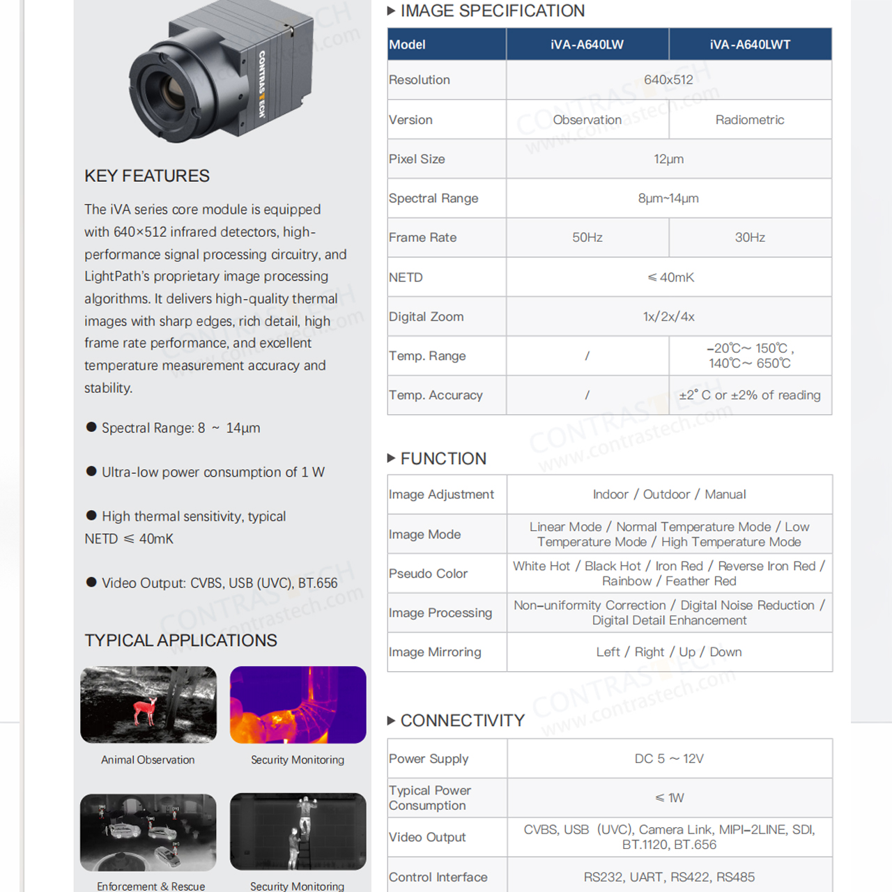 640x512 LWIR Thermal Imaging M - Drone Camera Thermal recensie en prijs
