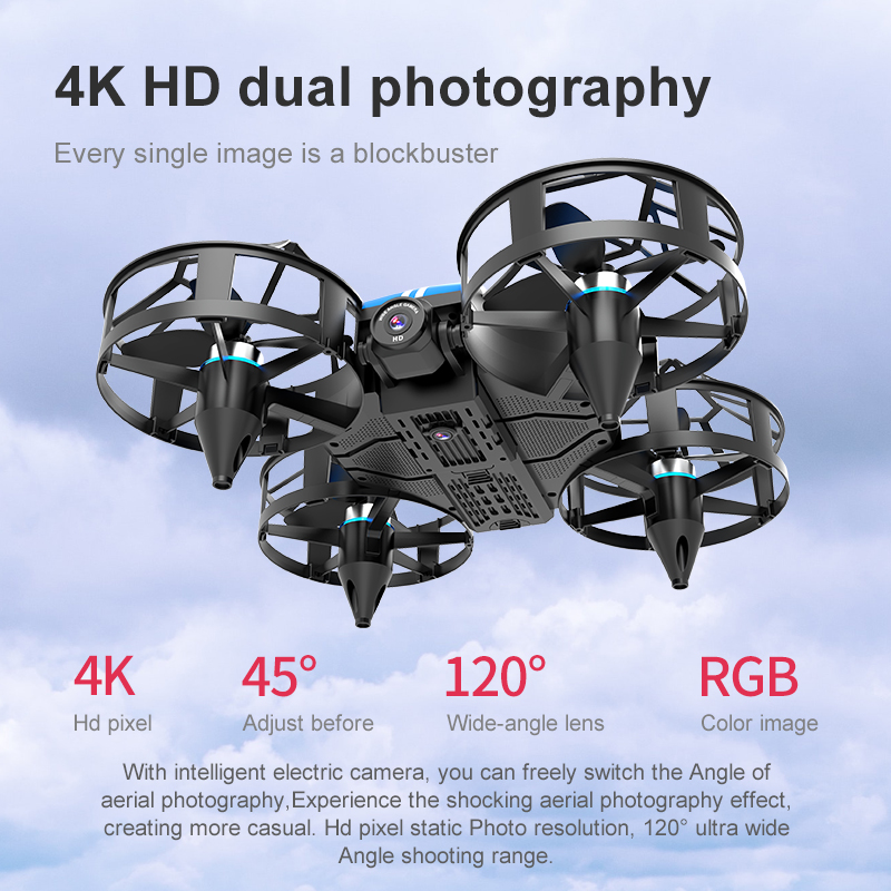 NEW Mini Drone 812PRO professi - Drone Camera With Gimbal recensie en prijs