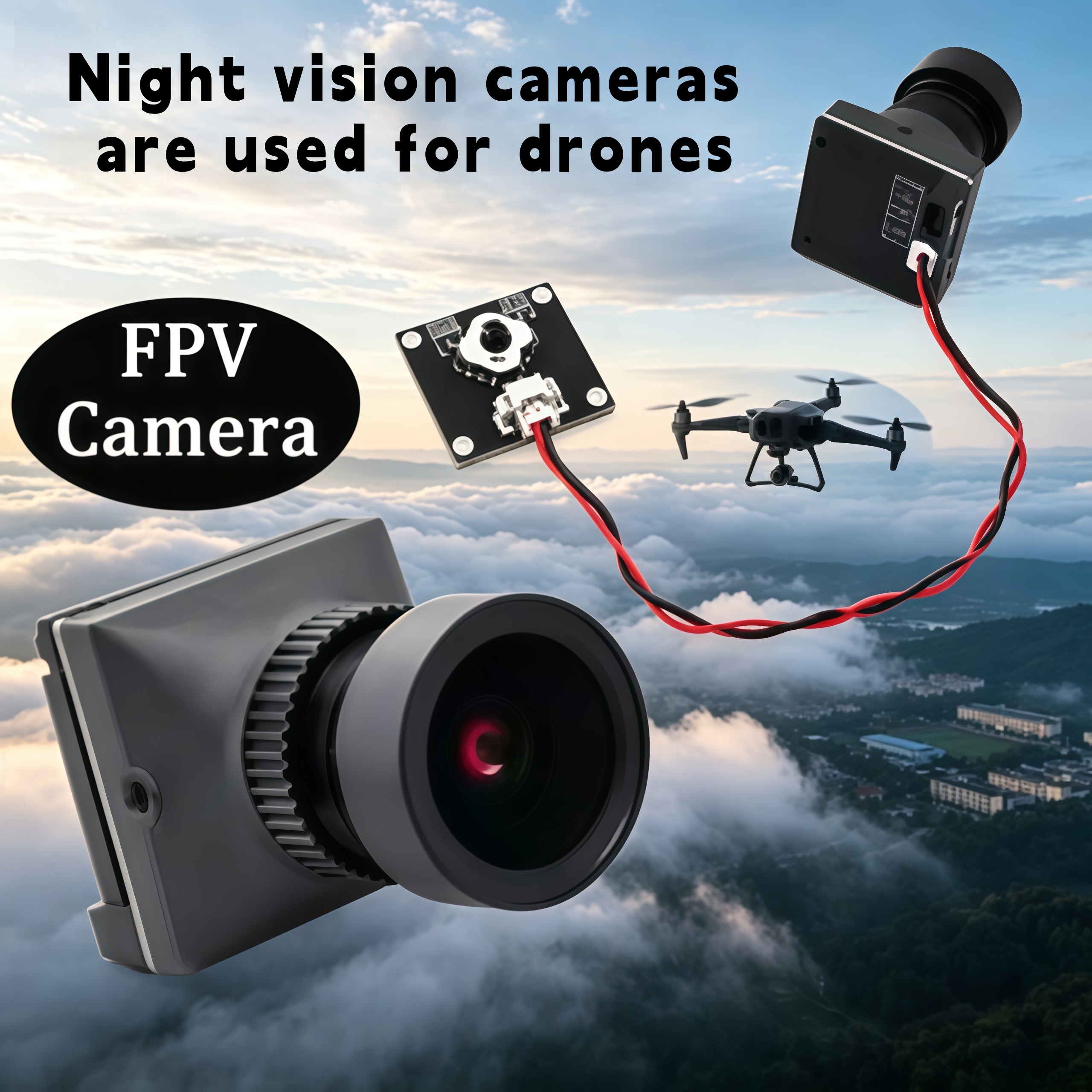 1500TVL HD CADDX Snail FPV Cam - Drone Camera Lens recensie en prijs
