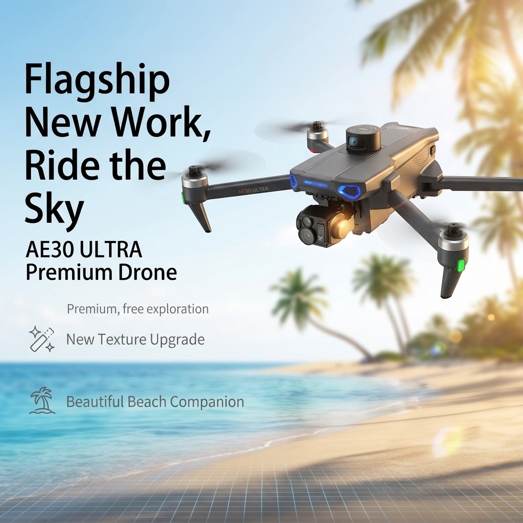 NEW AE30 Ultra GPS Drone 4K Pr - Drone Camera With Gimbal recensie en prijs