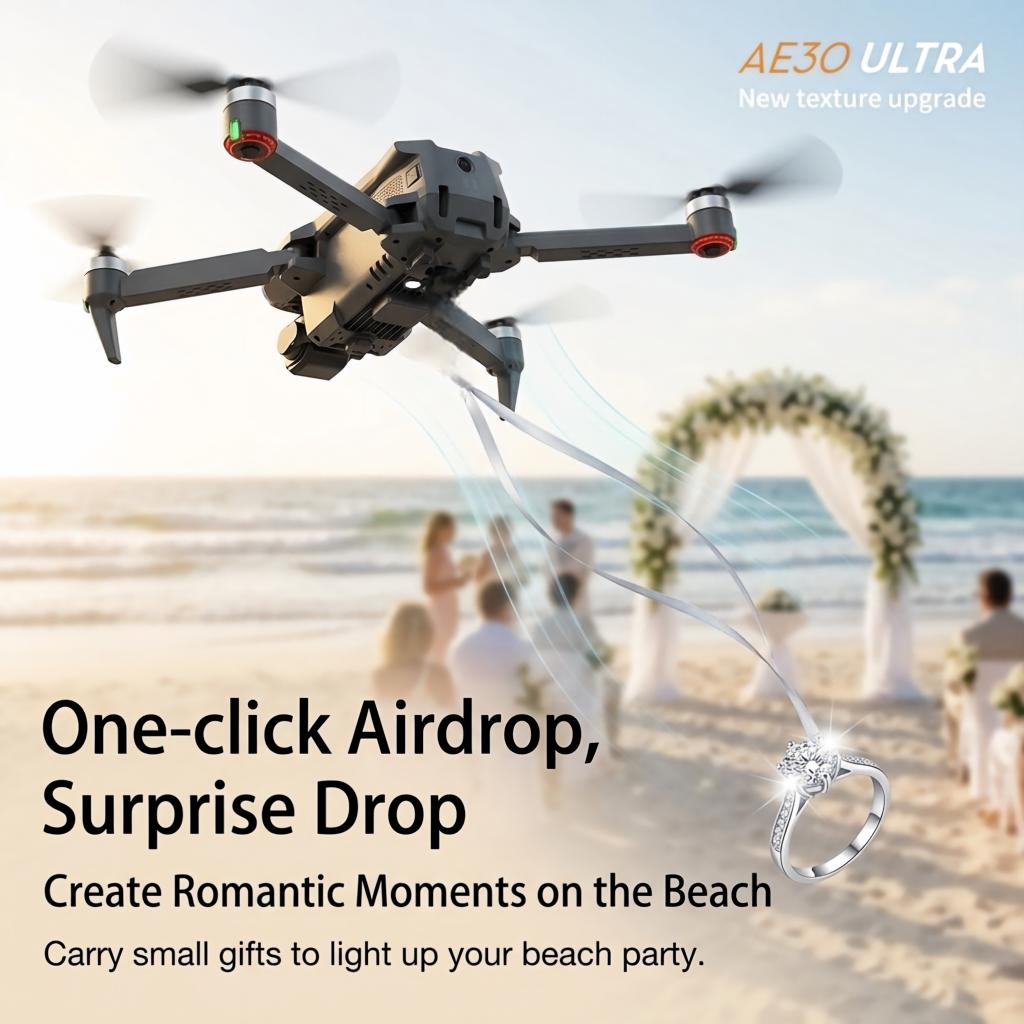 NEW AE30 Ultra GPS Drone 4K Pr - Drone Camera With Gimbal recensie en prijs